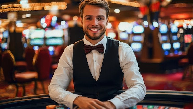 Gambar ilustrasi semangat pemain yang menikmati bonus harian di situs hiburan digital